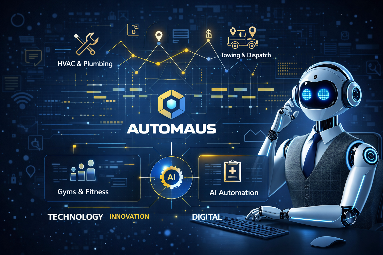 Automaus AI serving multiple industries